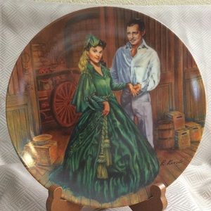 Gone with the Wind plate